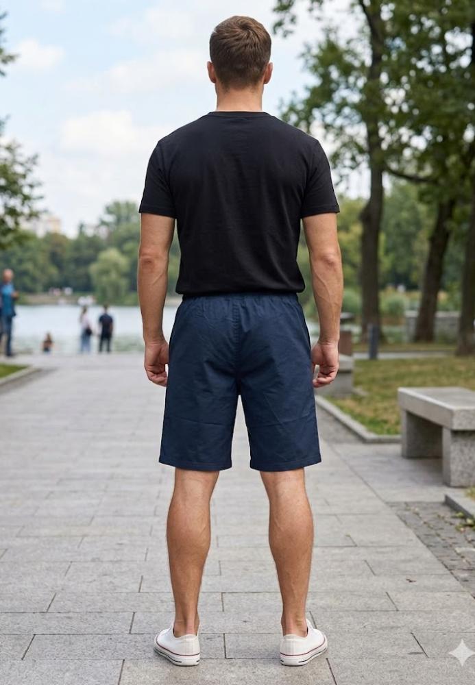 Pantaloni Scurți Bărbați,culoare Bleumarin, Engros